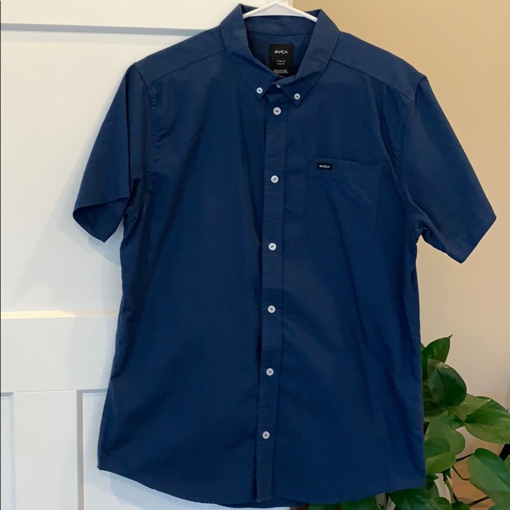 RVCA That’ll Do Men’s Oxford Short Sleeve Shirt